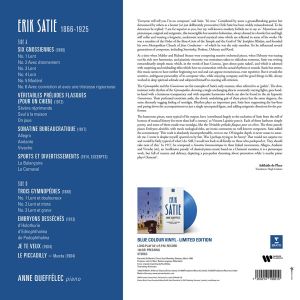 Anne Queffelec - Satie: Gymnopedies & Gnossiennes (Limited, Blue Coloured) (Vinyl)