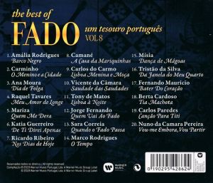 The Best Of Fado - Um Tesouro Portugues Vol.8 - Various Artists (CD)