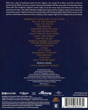 Eric Clapton - Slowhand At 70: Live At The Royal Albert Hall (Ultra HD / 4K) (Blu-Ray)