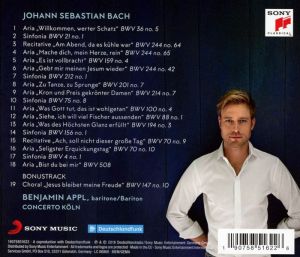 Benjamin Appl - Bach (CD)