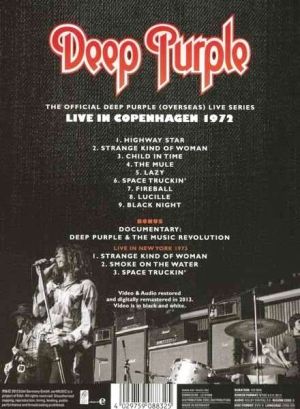 Deep Purple - Live In Copenhagen 1972 (DVD-Video)