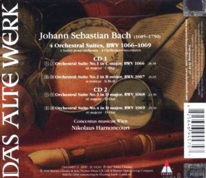 Bach, J. S. - Orchestral Suites No.1 - 4 (2CD) [ CD ]