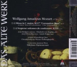 Nikolaus Harnoncourt - Mozart: Misa In C Major / Coronation Mass [ CD ]