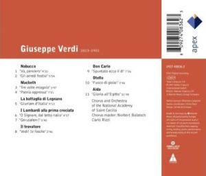 Verdi, G. - Opera Choruses: Aida, Nabucco, Otelo, Macbeth.. [ CD ]