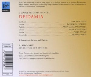 Handel, G. F. - Deidamia (4CD) [ CD ]