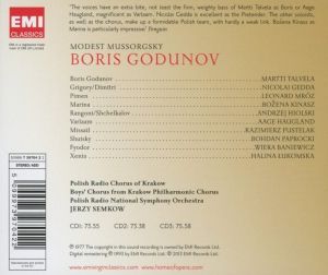 Jerzy Semkow, Polish Radio National Symphony Orchestra - Mussorgsky: Boris Godunov (3CD)