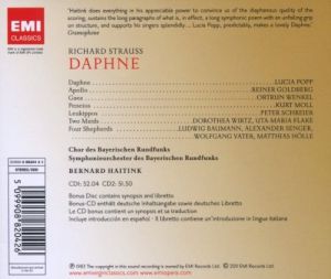 Symphonieorchester des Bayerischen Rundfunks, Bernard Haitink - Richard Strauss: Daphne (3CD box)