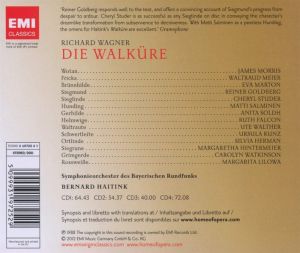 Bernard Haitink, Symphonieorchester des Bayerischen Rundfunks - Wagner: Die Walkure (4CD box)