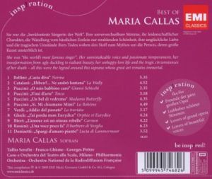 Maria Callas - Best Of [ CD ]