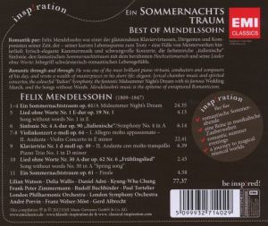A Midsummer Night's Dream: Best Of Mendelssohn - Various [ CD ]