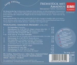 Mozart: Breakfast With Amadeus - Various Artists [ CD ]
