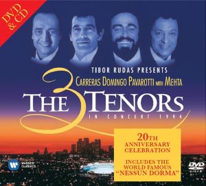 Carreras, Domingo, Pavarotti - The 3 Tenors in Concert 1994 (20 Anniversary Edition) (CD with DVD) [ CD ]