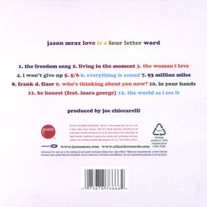 Jason Mraz - Love Is A Four Letter Word (Enhanced CD) [ CD ]